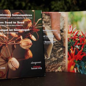 coffret dvd semences buissonnières from seed to seed et saatgut ist gemeingut